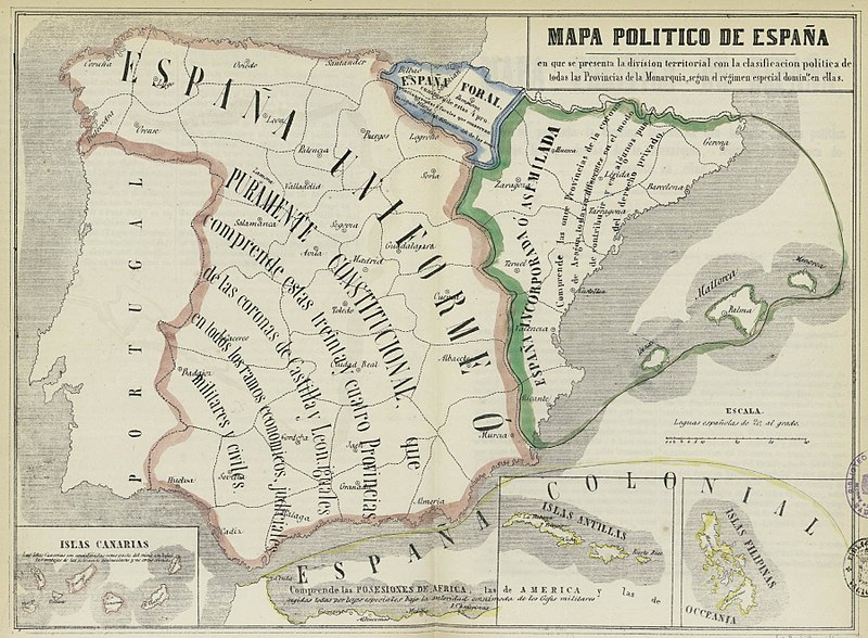 Mapa_político_de_España,_1850